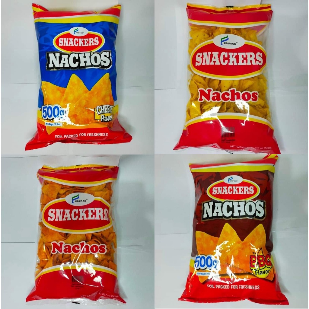 Snackers Nachos Chips Prifoods G Shopee Philippines