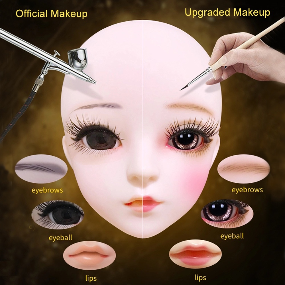 New Ucanaan Bjd Doll Nude Body Ball Jointed Dolls Makeup