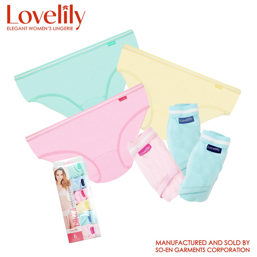 Lovelily In Fioralba Cotton Rich Bikini Outside Panty Shopee