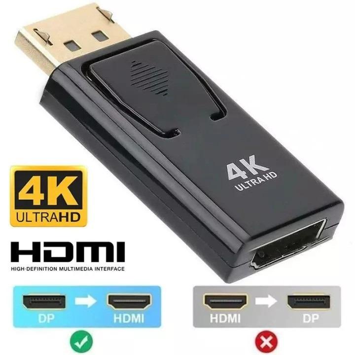 4K Ultra HD Display Port DP To HDMI Male Female Adapter Video Audio