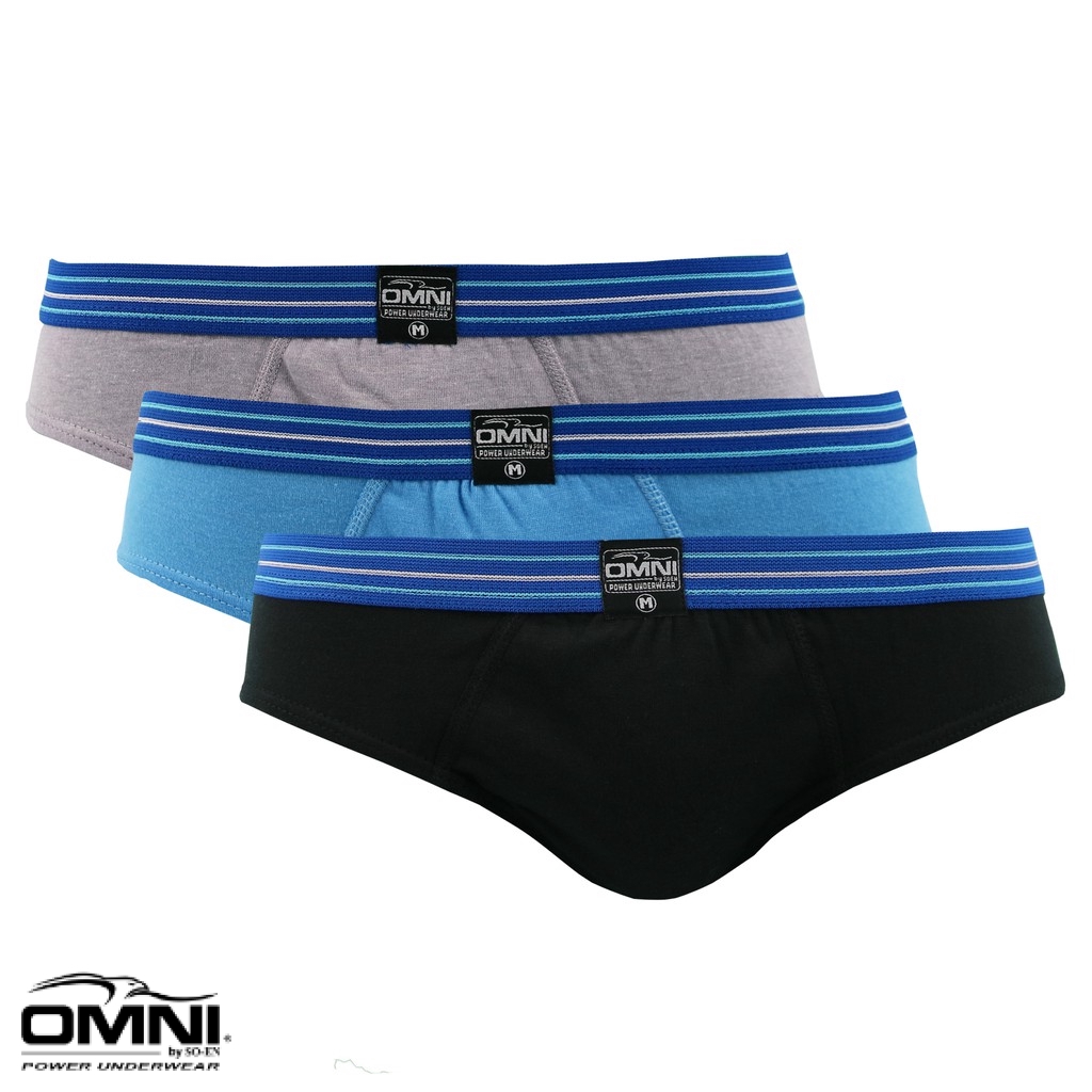 OMNI By SO EN Men S 3in1 Bikini Outside Brief Shopee Philippines