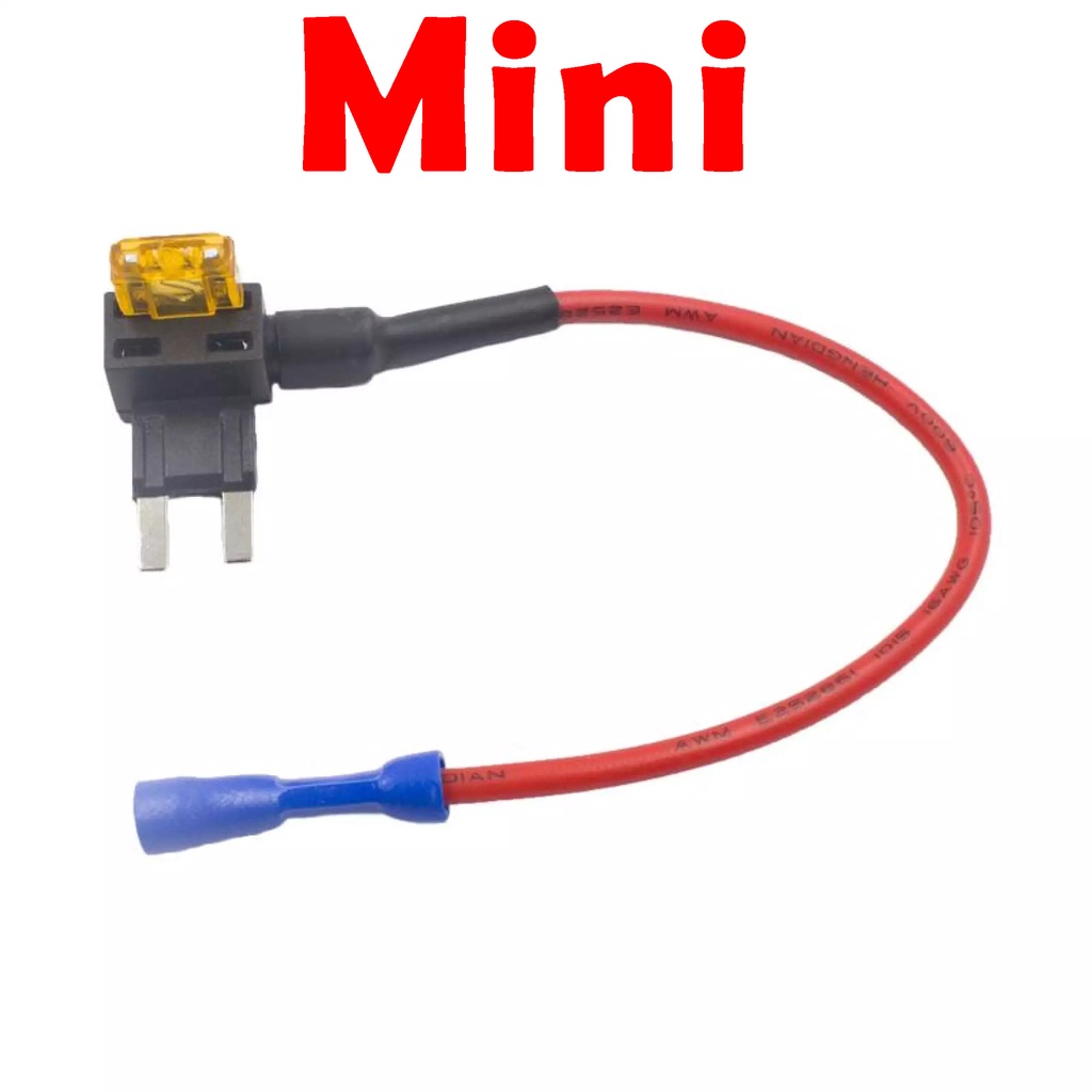 Ats Mini Fuse Add Circuit Fuse Holder Atm Apm Blade Tap Dual Adapter