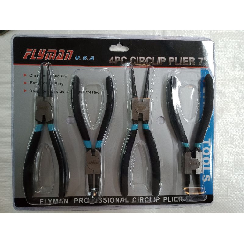 ORIGINAL FLYMAN SNAP RING CIRCLIP PLIERS Sold Per Piece And Set