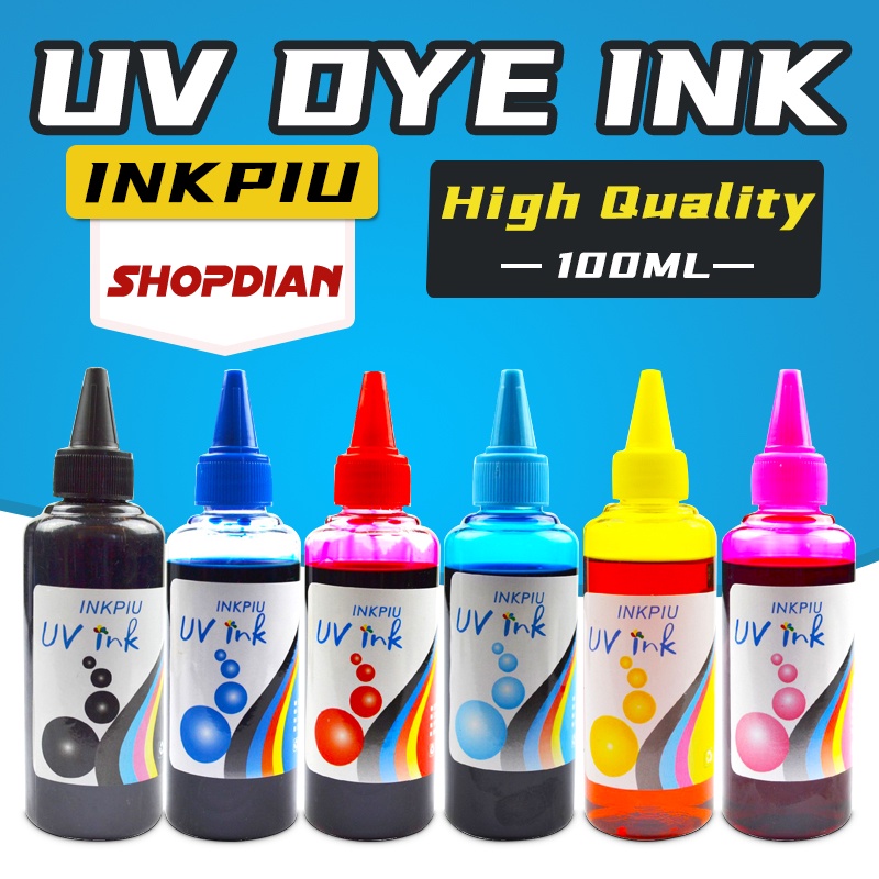 Inkpiu Uv Dye Ink Ml Color Shopee Philippines