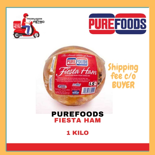 Purefoods Pre Sliced Fiesta Ham 1kg Shopee Philippines