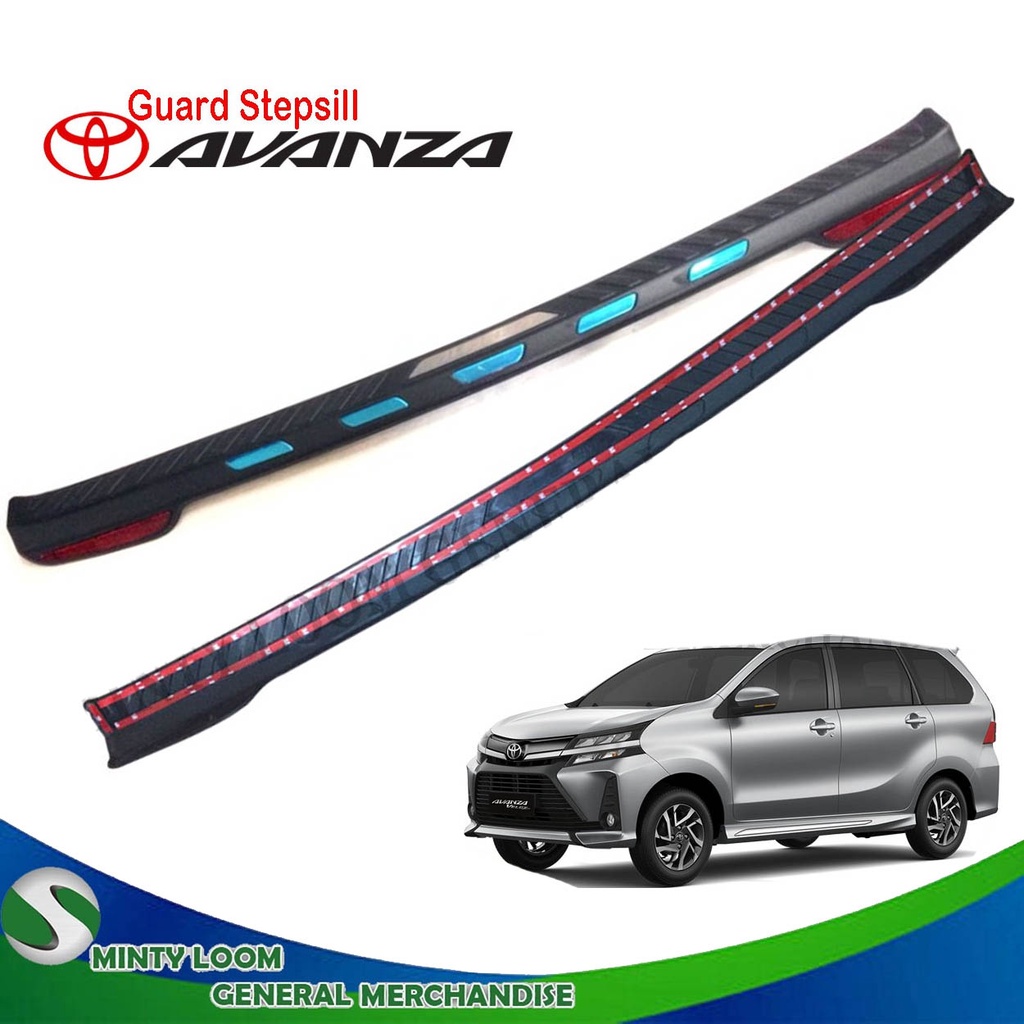 Toyota Avanza Rear Bumper Guard Stepsill Shopee Philippines