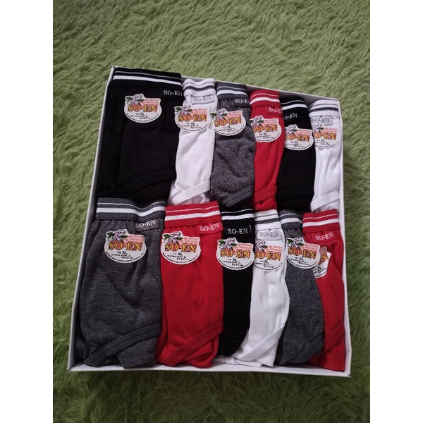 Original Soen Panty Pcs Bikini Brief Cut For Adult Shopee