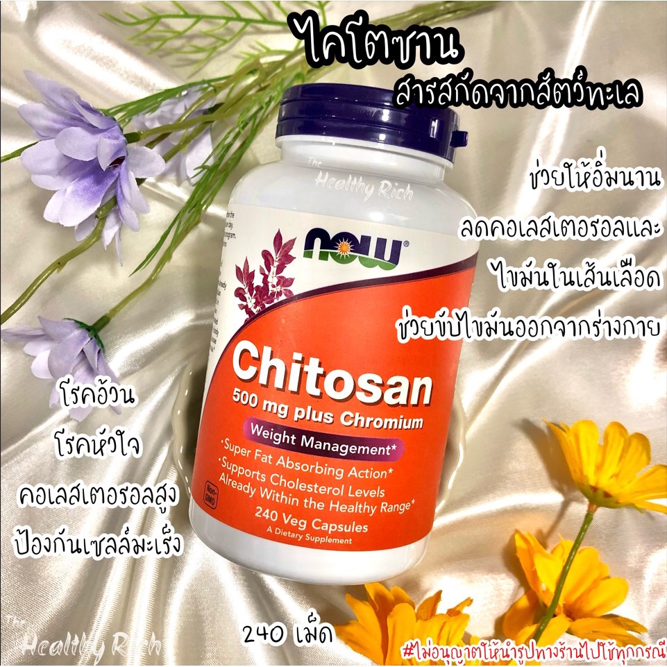 Now Food Chitosan 500 Mg 240 Veg Capsules Shopee Philippines