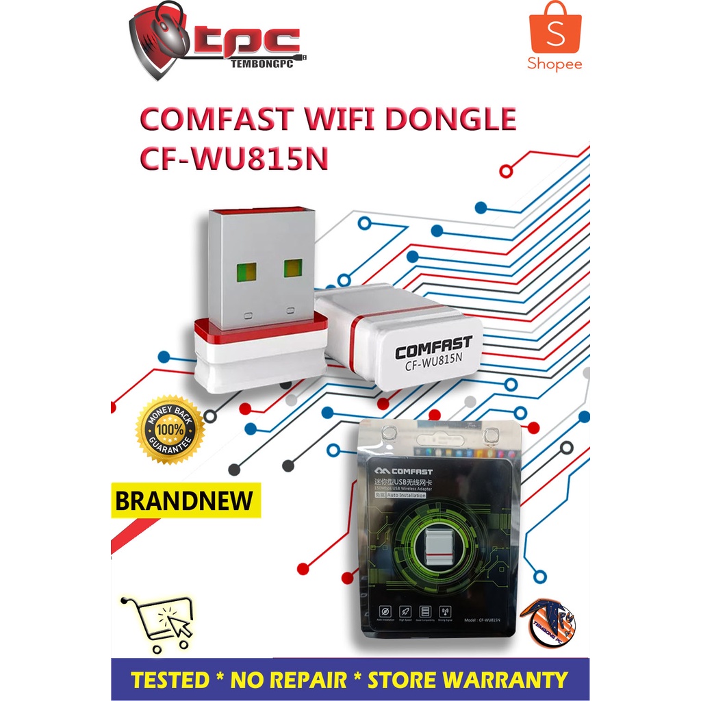 COMFAST WIFI DONGLE CF WU815N Shopee Philippines