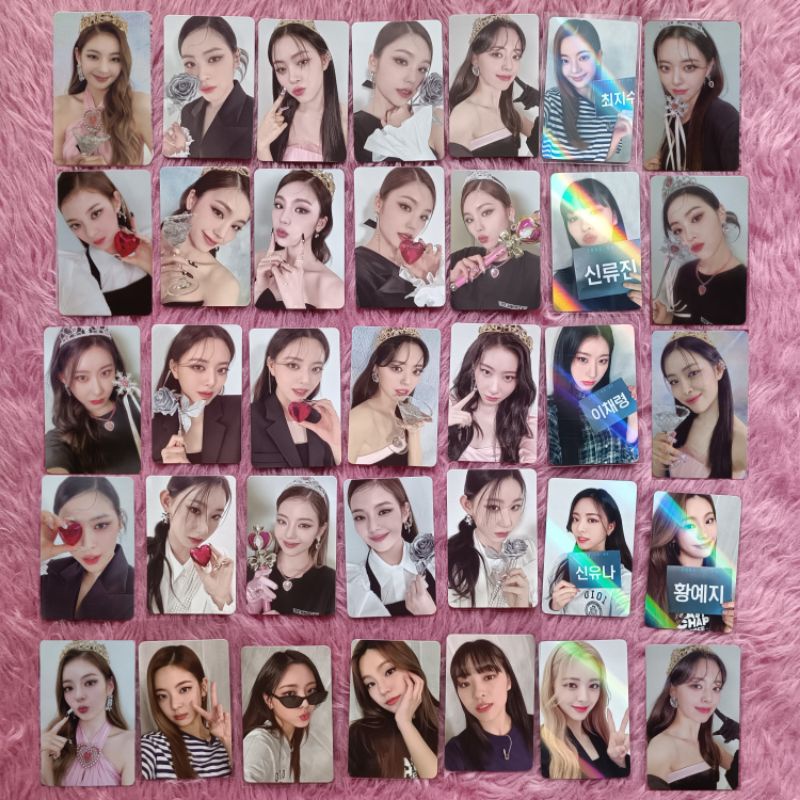 Onhand Itzy Checkmate Official Photocards Pob Withmuu Soundwave Ryujin