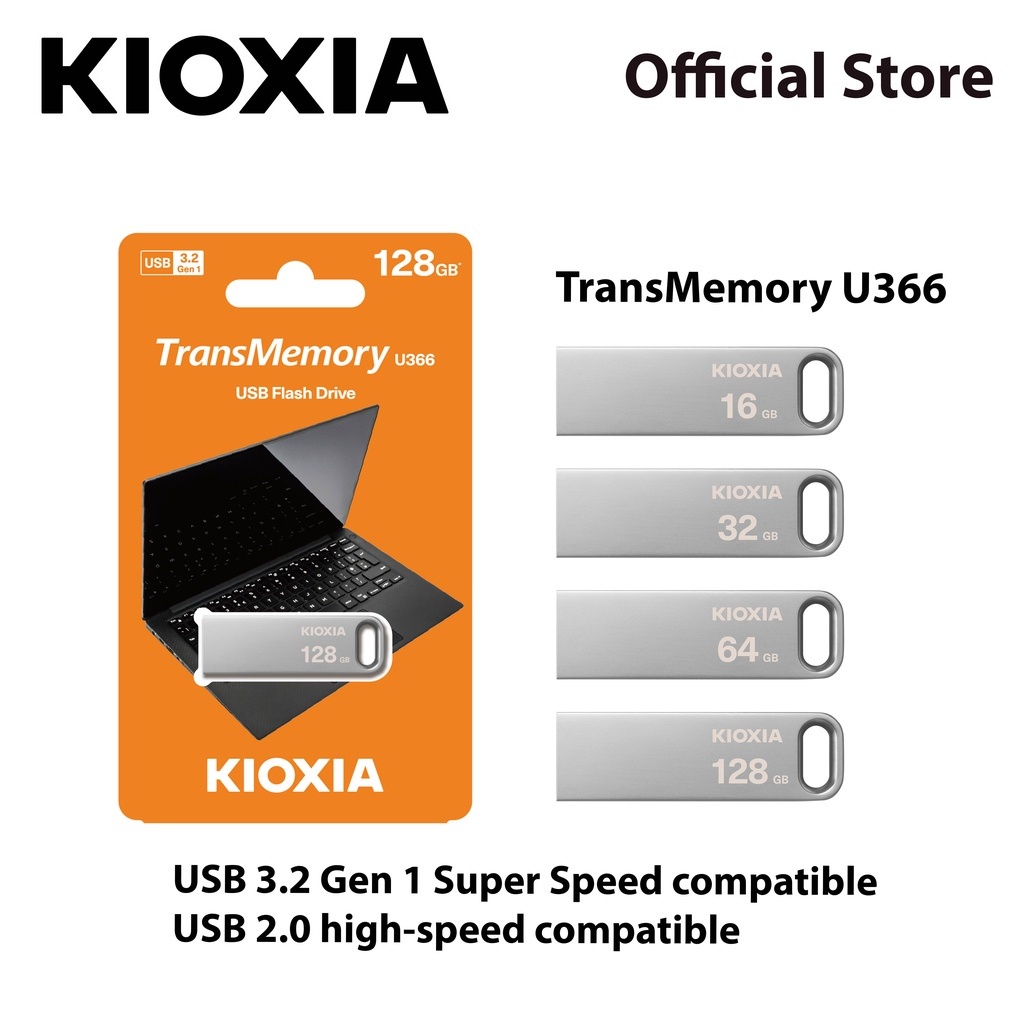 Kioxia Transmemory U Usb Flash Drive In Gb Gb Gb