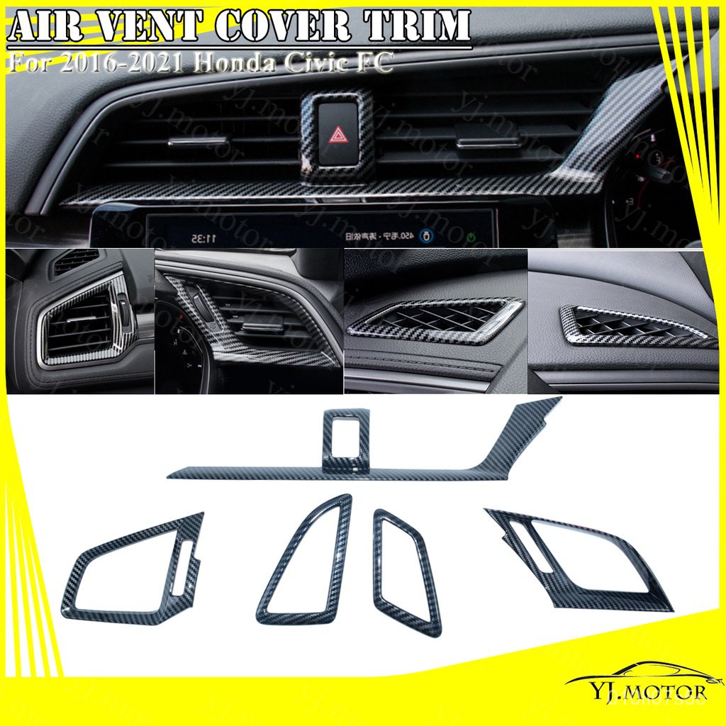 For Honda Civic Fc Dashboard Air Outlets Cover Trim Air