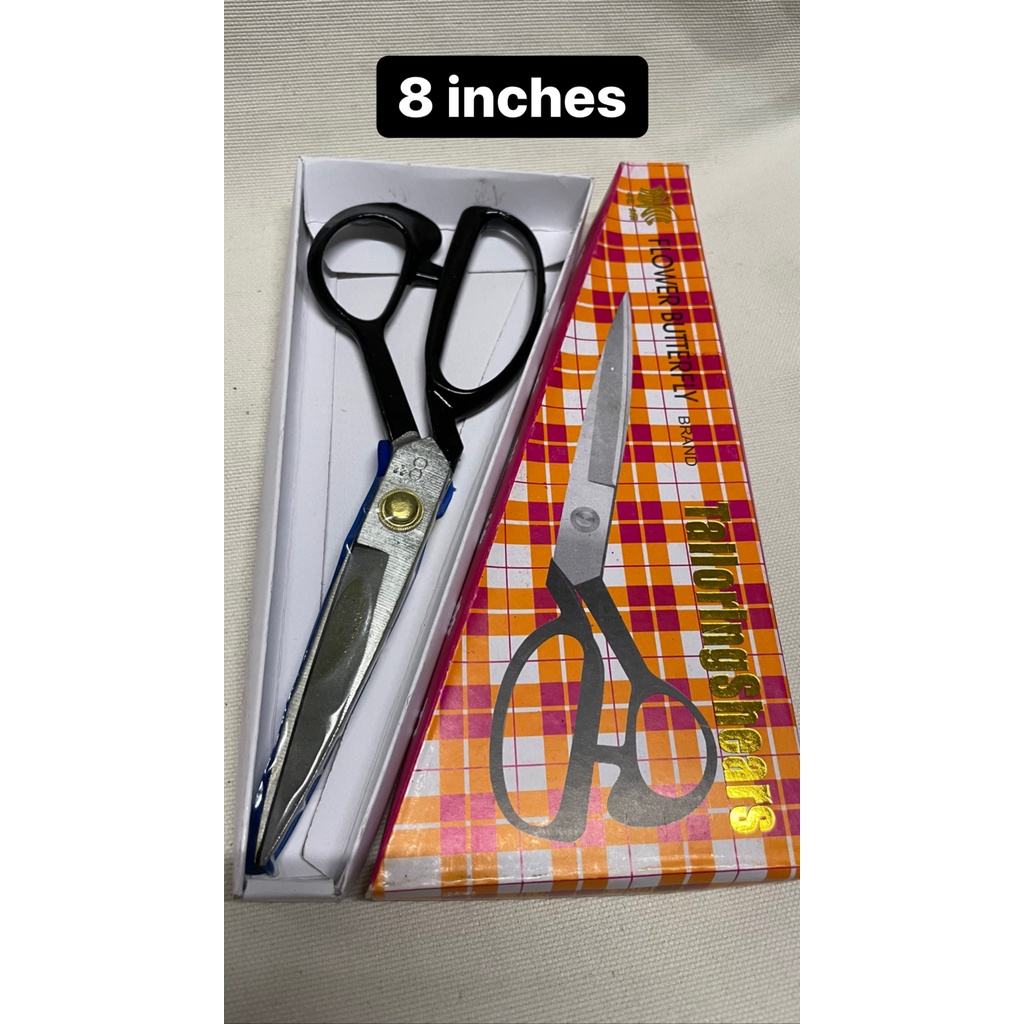 Flower Butterfly Brand Tailoring Shears Scissors Inches