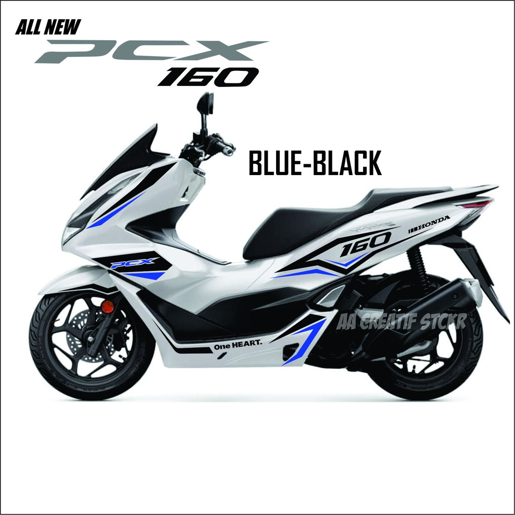 Cutting STICKER ALL NEW PCX 160 HONDA PCX 2021 2023 Code 02 Shopee