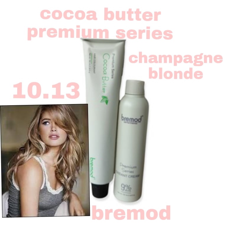 BREMOD PREMIUM SERIES COCOA BUTTER HAIR COLOR WITH OXIDIZER 10 31