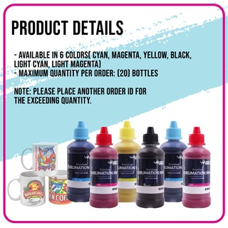 100ml Sublimation Ink Yasen Premium Ink Shopee Philippines