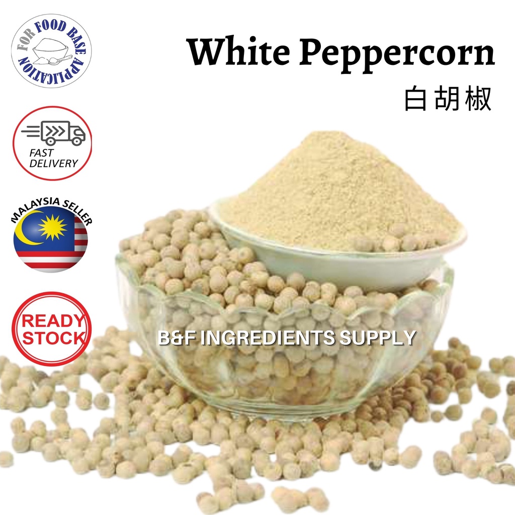 Sarawak White Peppercorn Biji Lada Putih Sarawak