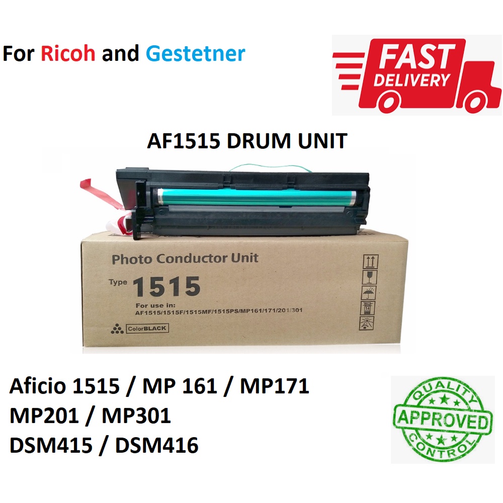 AF1515 Drum Unit For Ricoh And Gestetner AF 1515 Photoconductor Imaging