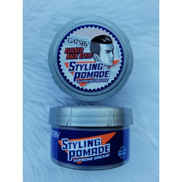 70 OFF Gatsby Styling Pomade Supreme Grease 80g Shopee Philippines