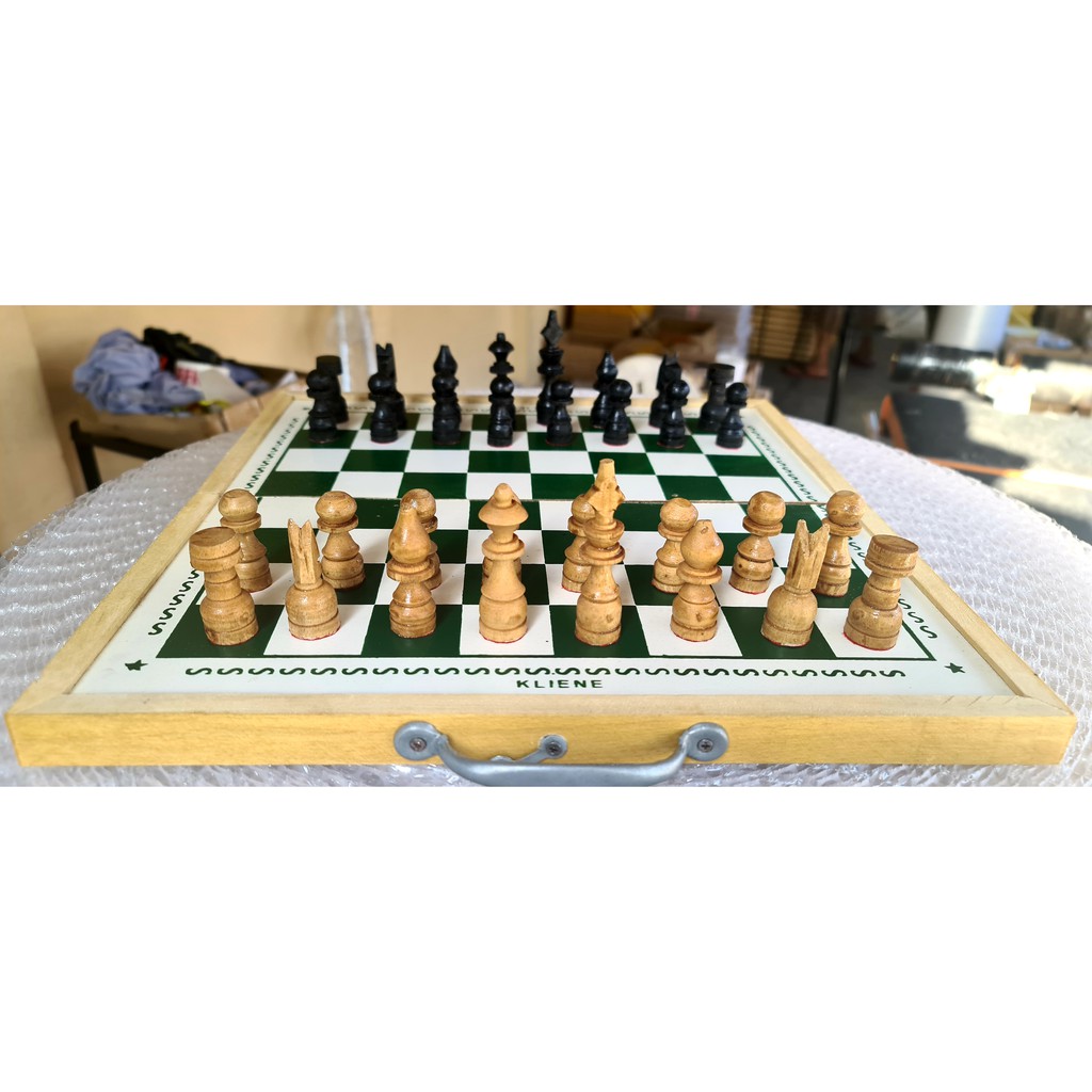 Chessboard Wooden Foldable Tournament Scrabble Games Of Generals