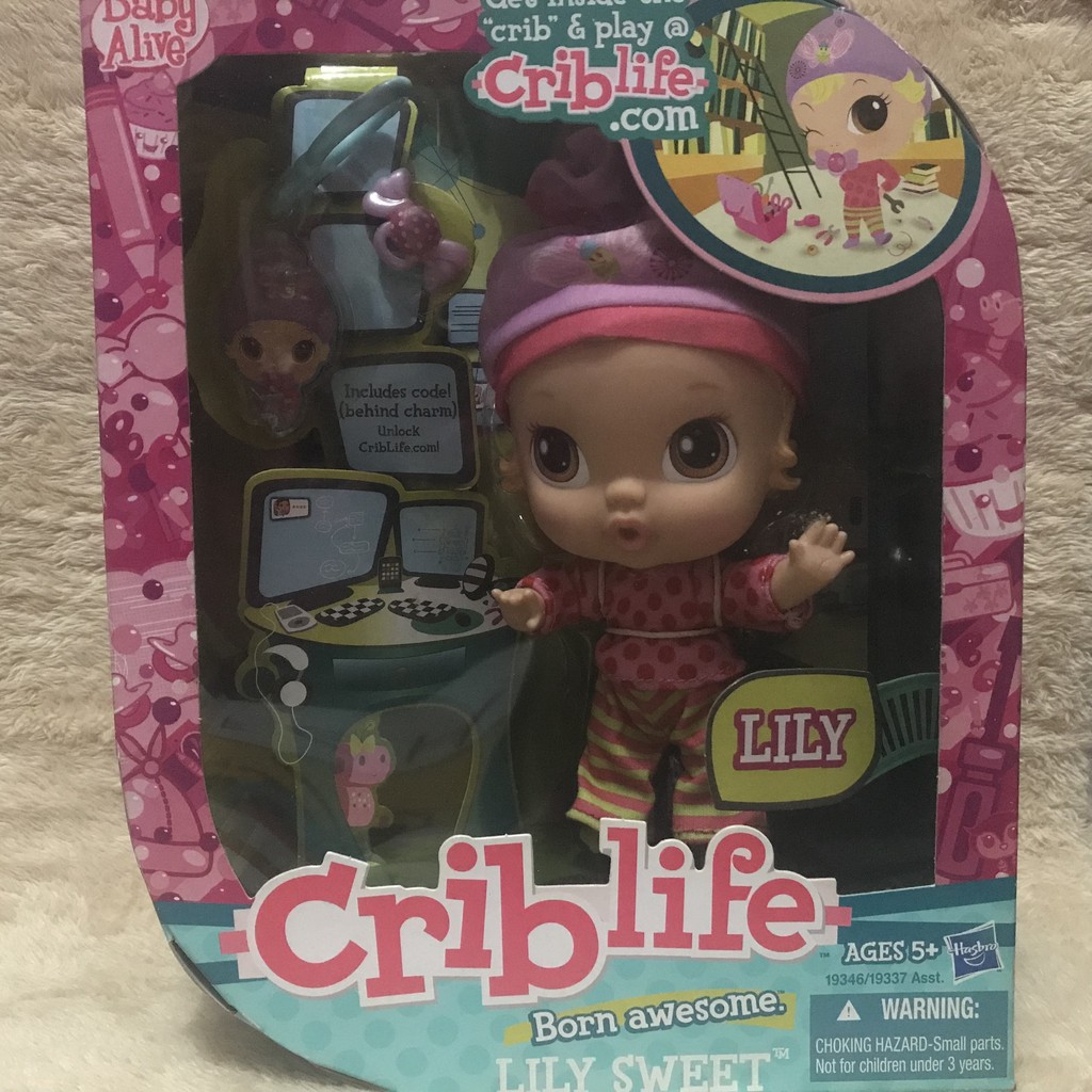 Baby Alive Crib Life Doll With Code Brand New Shopee Philippines