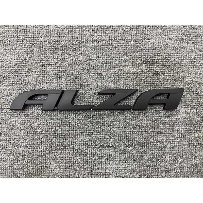 Perodua Bezza Aruz Myvi Axia Ativa Alza Logo Emblem Matt Black Shopee