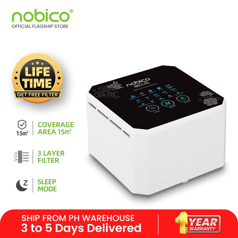 Nobico Air Purifier Air Cleaner With Hepa Filter And Sterilizer