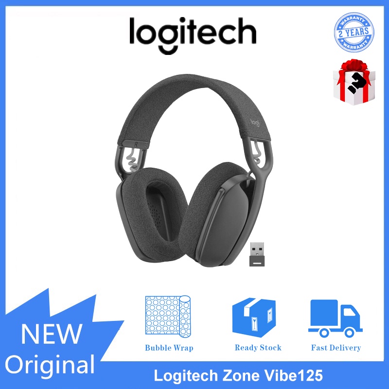 Logitech Zone Vibe Wireless Bluetooth Headphone With Immersive