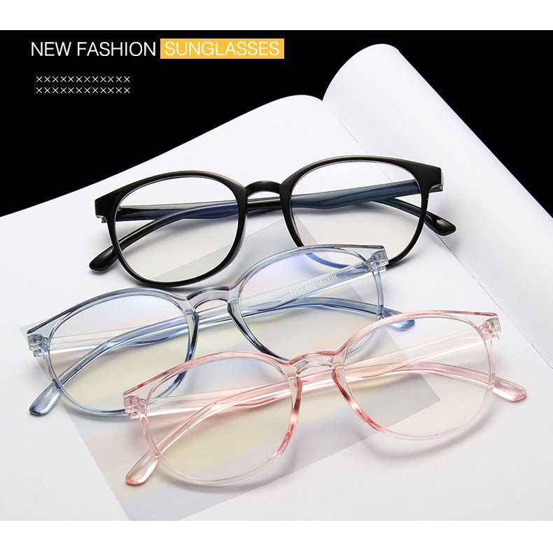 D Korean Style Round Anti Ridiation Eyeglasses Anti Radiation