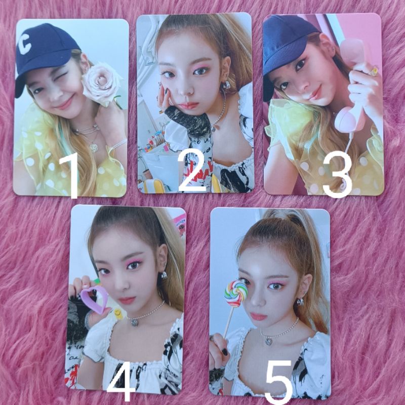 Onhand Itzy Crazy In Love Official Photocards Pob Aladin Synnara Ryujin