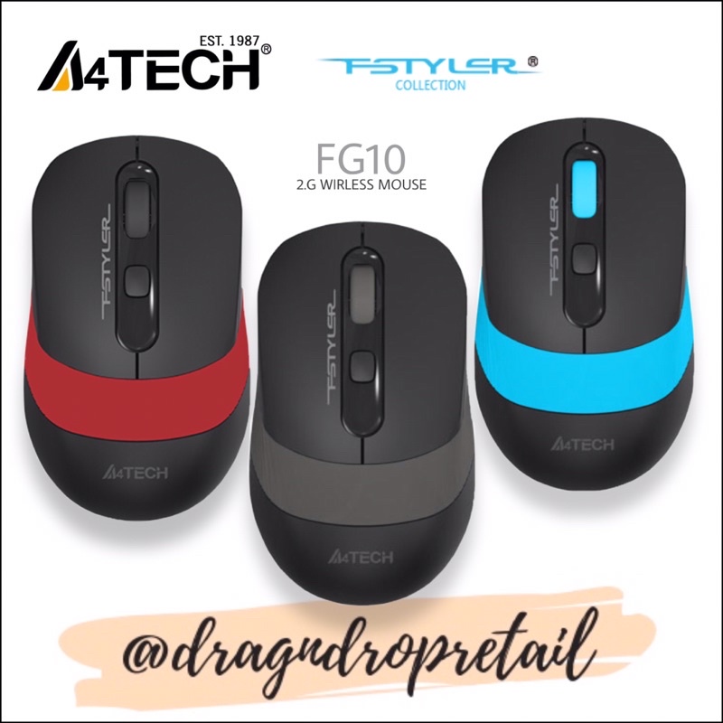 A Tech Fstyler Fg G Wireless Mouse Dpi Level Adjustable