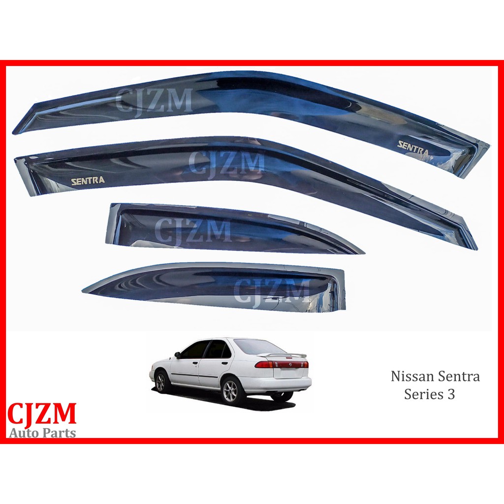 Nissan Sentra B B Lec Eccs Series Exalta Gs Gsx Rain Visor