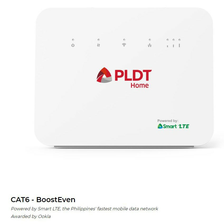 Cat Pldt Home Prepaid Wifi Boosteven Evoluzn X Faster Shopee