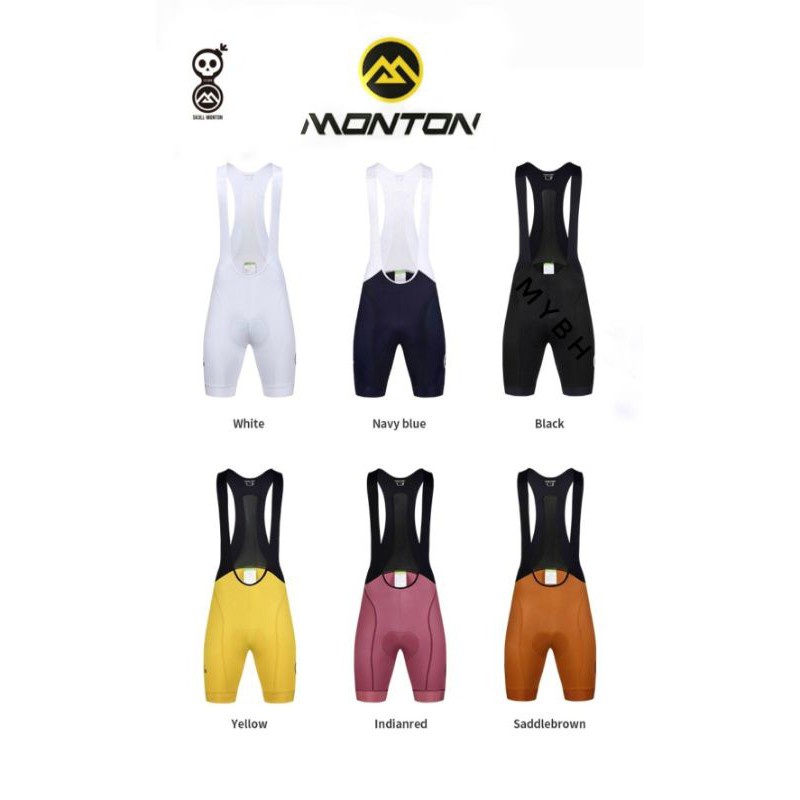 Monton 2021 22 Skull Mens Cycling BIB Shorts Shopee Philippines