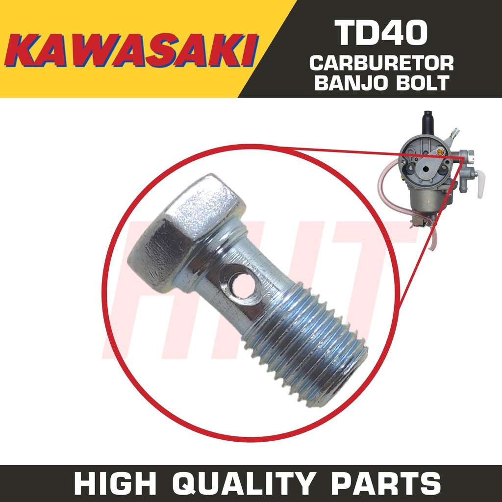 Kawasaki Td Carburator Carb Carburetor Banjo Bolt Stroke Grass