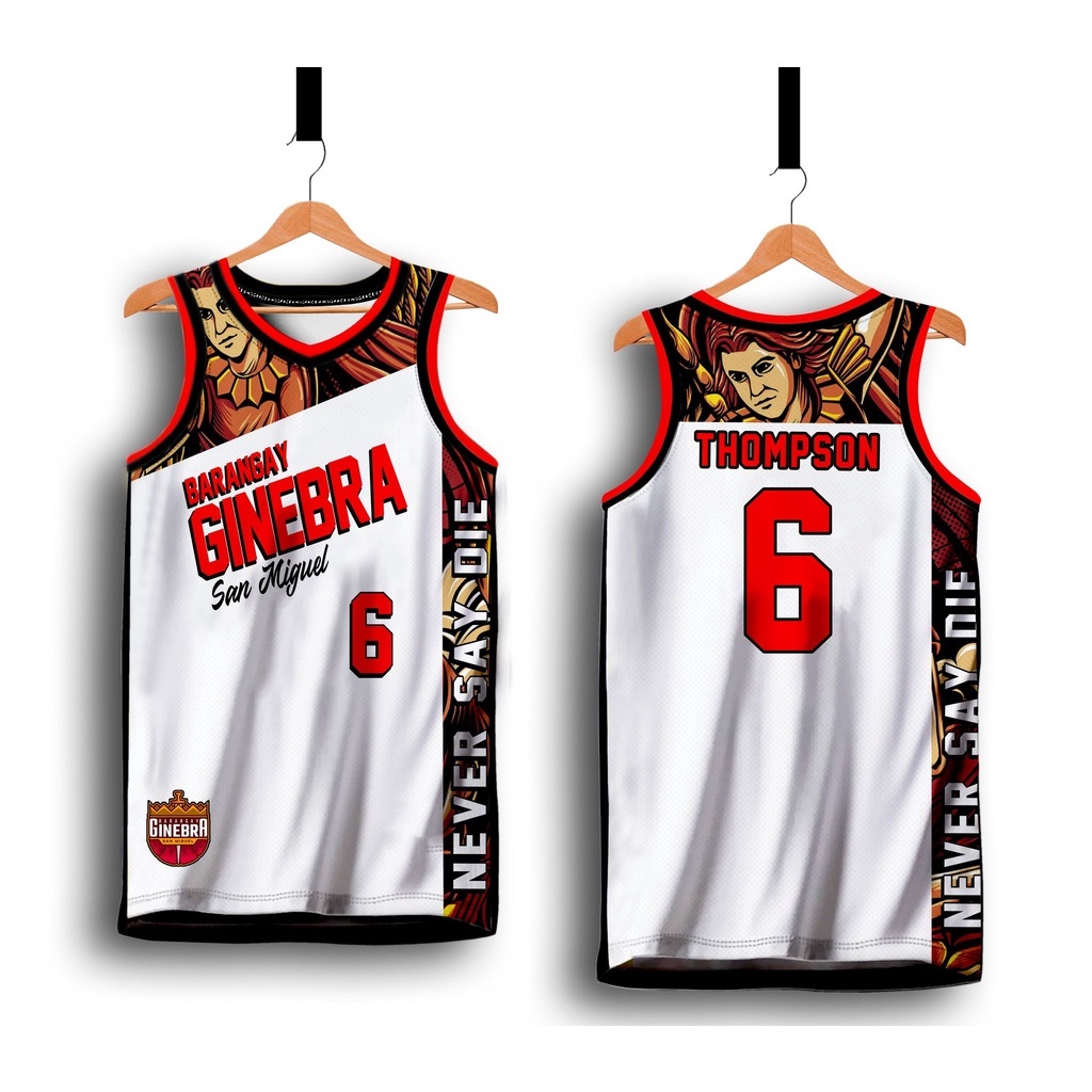 LATEST BARANGAY GINEBRA SAN MIGUEL BASKETBALL JERSEY FREE CUSTOMIZE OF