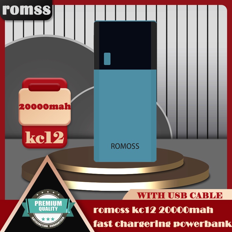 Romoss Kc Mah Mini Portable Charger Power Bank With Input