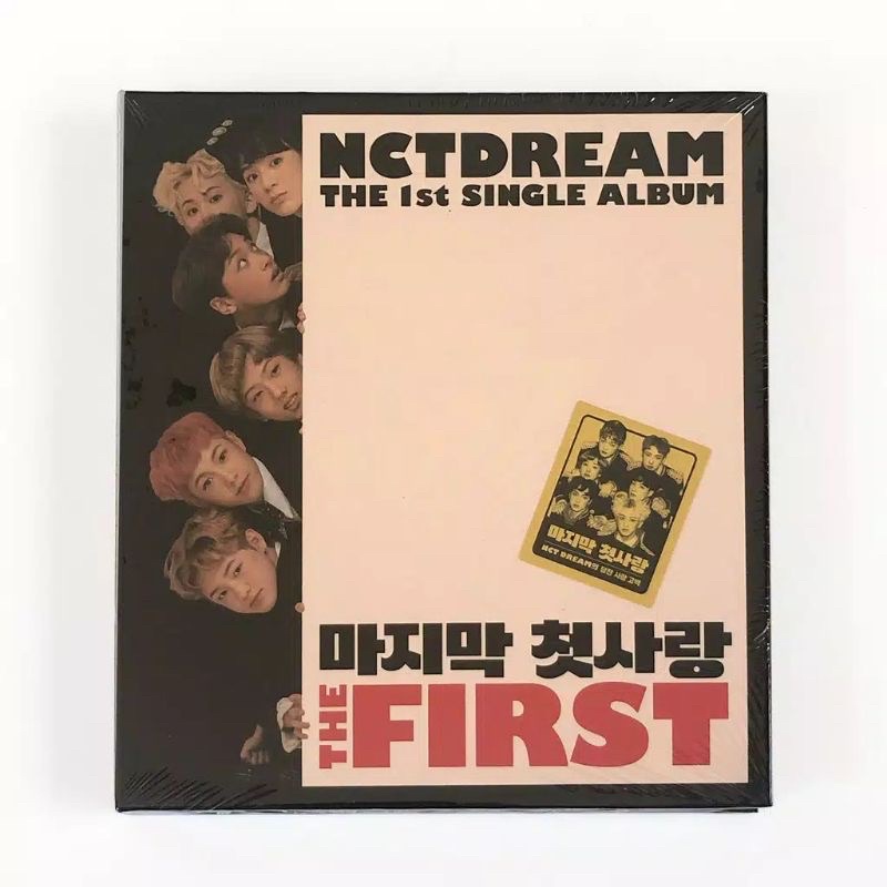 Nct DREAM The FIRST Single ALBUM Vol 1 MY FIRST AND LAST MFAL