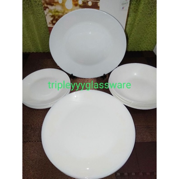 Arcopal Zelie Pc Dinner Set Shopee Philippines