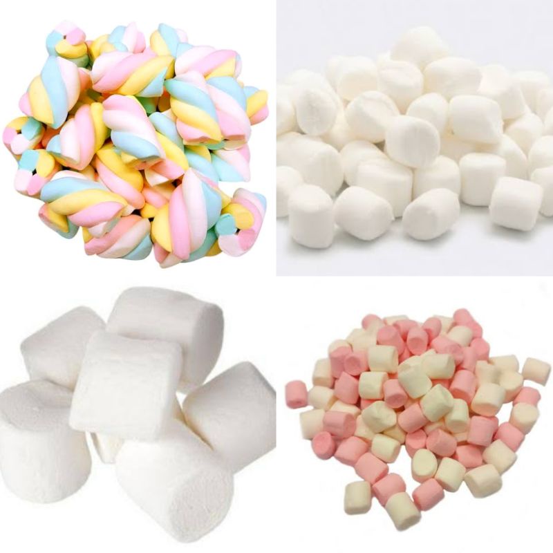 Marshmallows Large White Mini Assorted Mallows Marshmallow Mallow