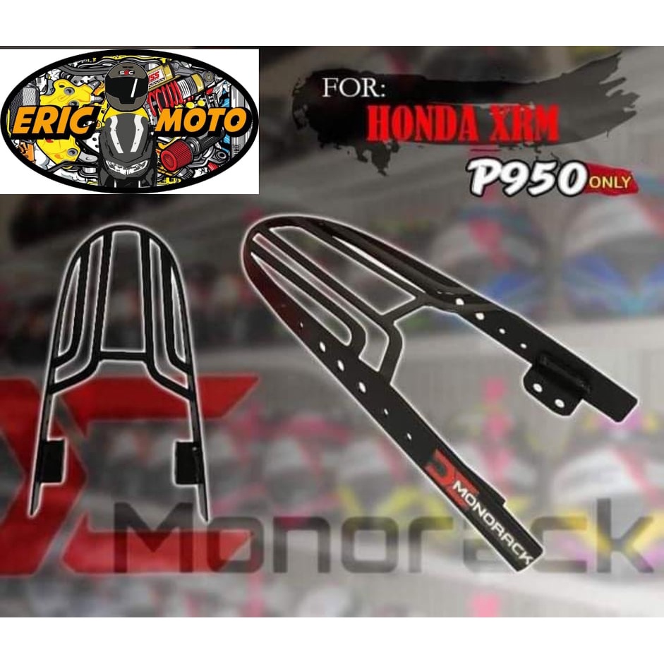 Dc Monorack Honda Xrm Honda Rs Top Box Bracket V Shopee