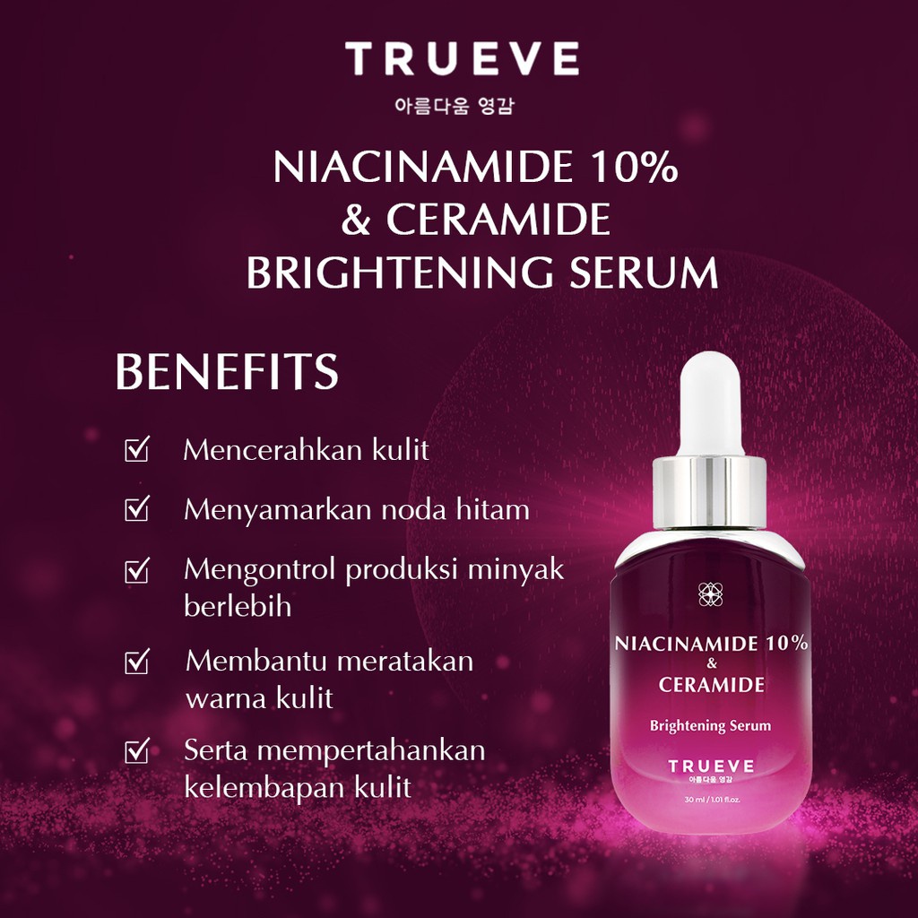 Trueve LUMINOUS DARK SPOT BRIGHTENING SERUM 30ml Shopee Philippines