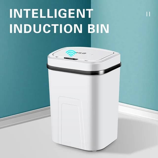 L Wireless Sensor Smart Trash Can Bin Automatic Trash Bin Non Touch