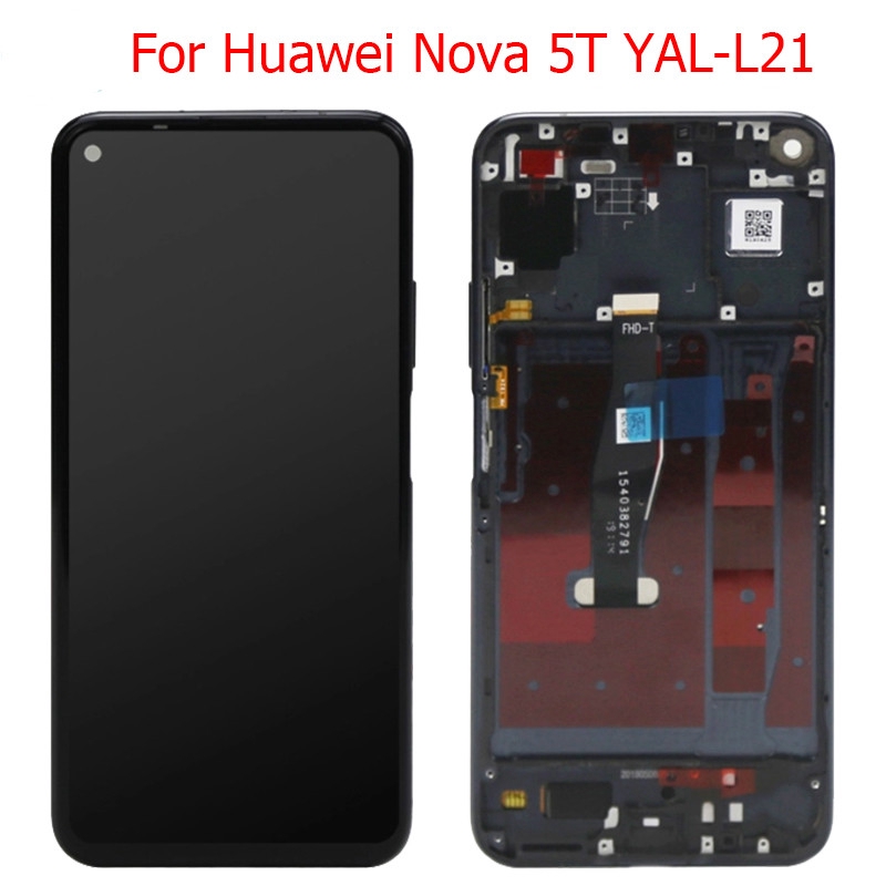 Nova 5T LCD For Huawei Nova 5T Display With Frame Touch Screen 6 26