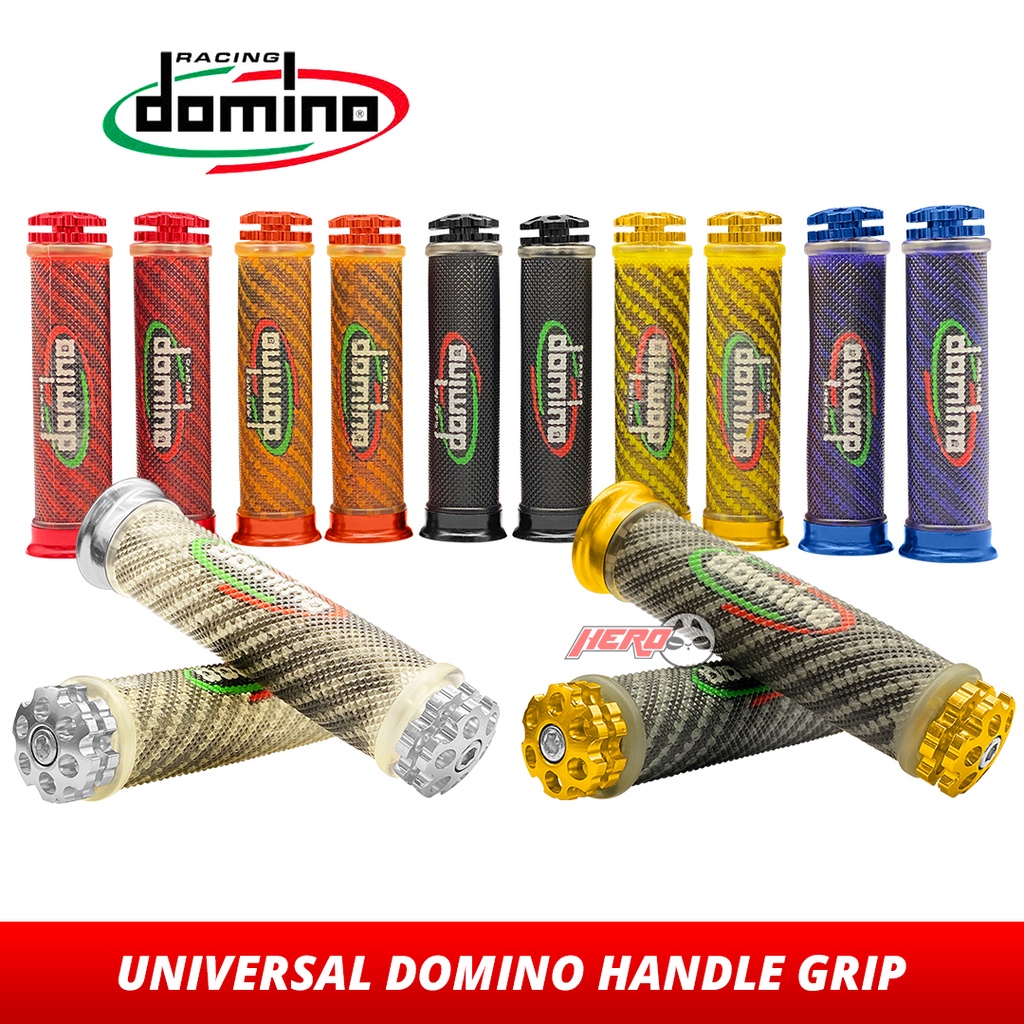 Domino Handle Grip Transparent Silicone Carbon Rubber Aluminum Alloy