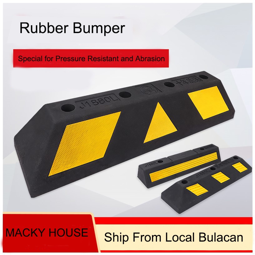 Heavy Duty Rubber Parking Stopper Shopee Philippines