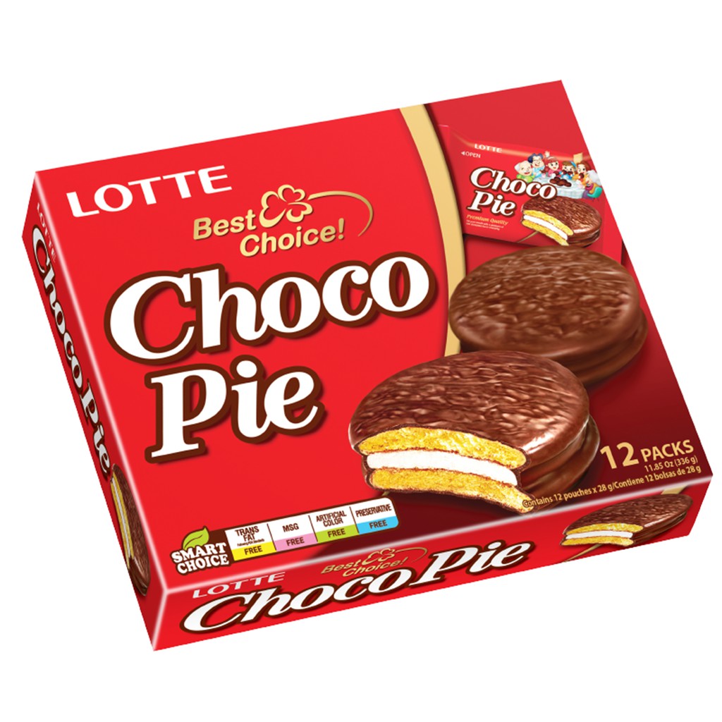 Lotte Chocopie Box Of 12 Shopee Philippines