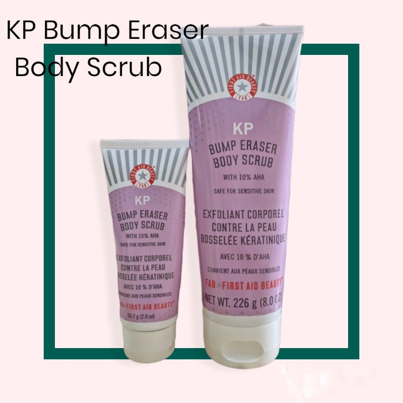 First Aid Beauty Kp Bump Eraser Body Scrub With Aha Shopee