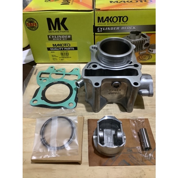 Honda Click I Cylinder Block Kit Standard Makoto Shopee Philippines