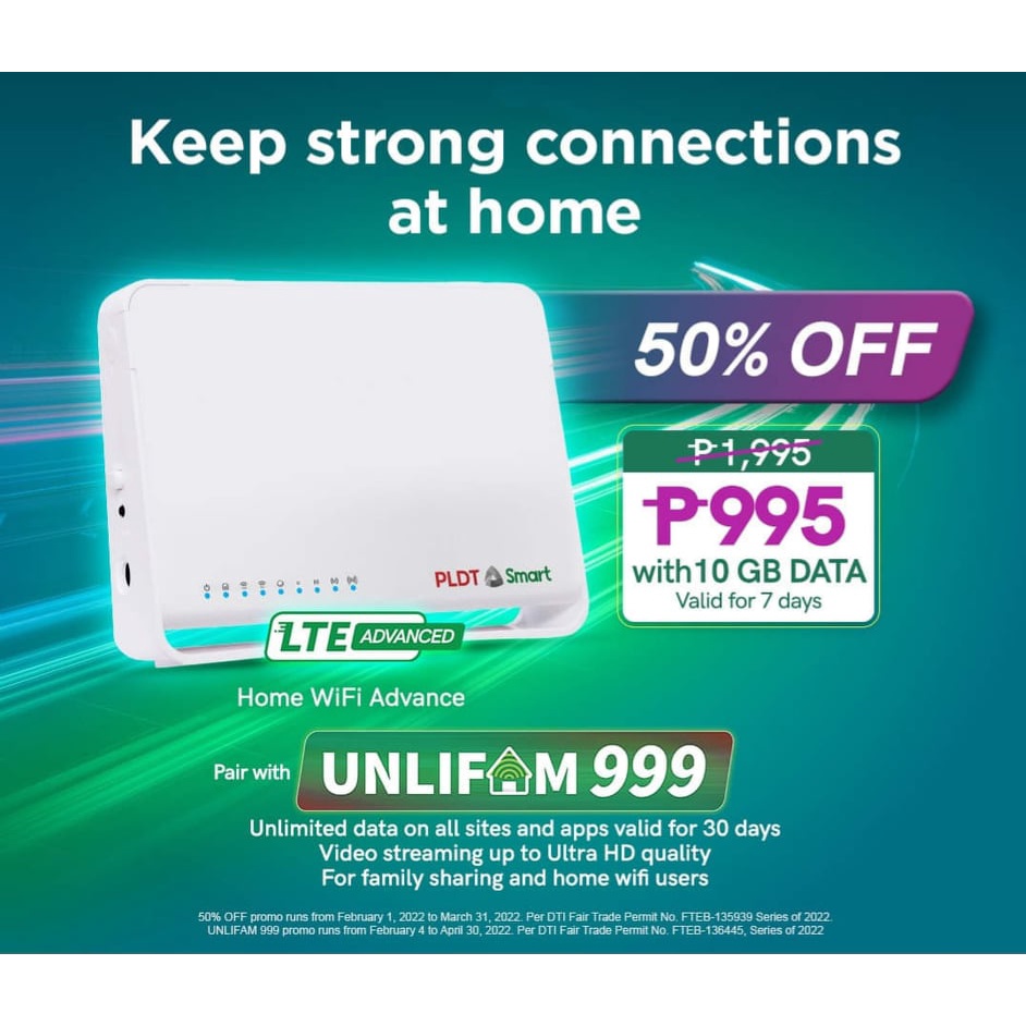 PLDT Home Prepaid WIfi Cat6 LTE Advanced Evoluzn Brandnew And Sealed